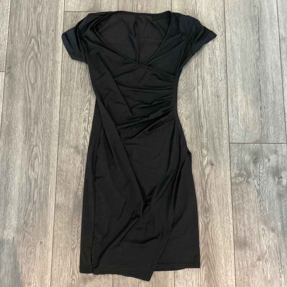 Black fitted dress size small